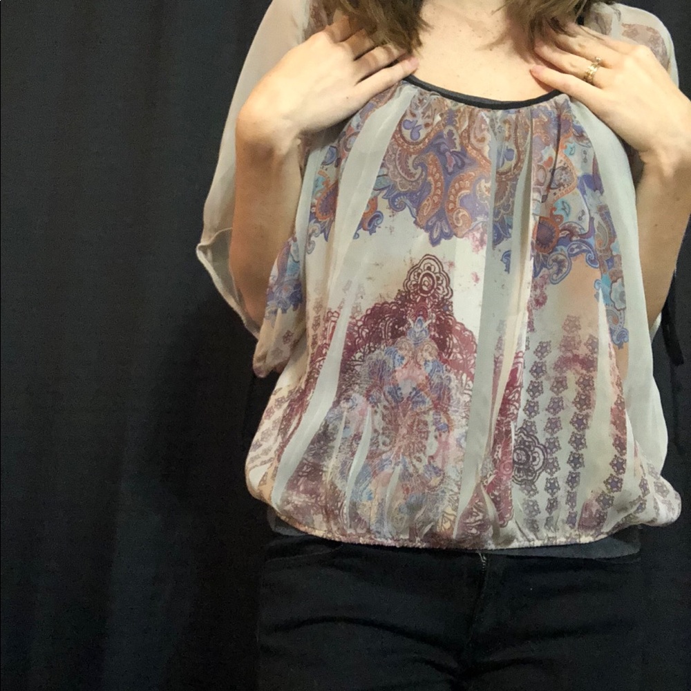 Sheer top